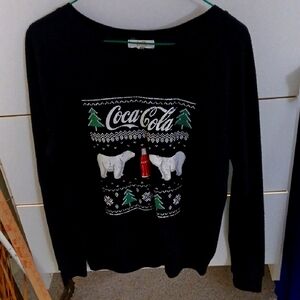 Coca-Cola Black Holiday Sweater